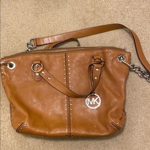 Michael Kors Leather Satchel
